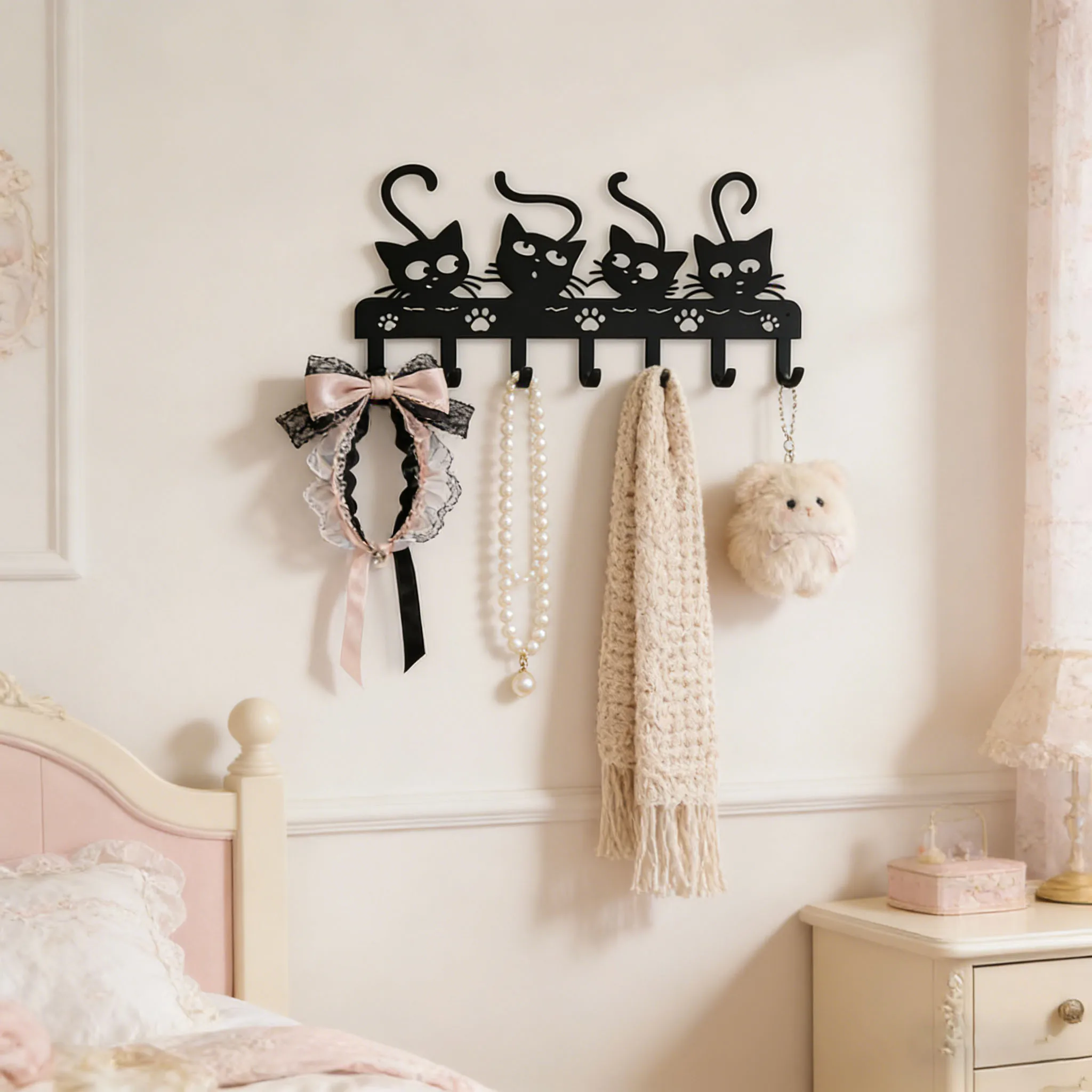 CIFBUY Key Holder Wall Mounted Key Hooks For Wall Decorative With