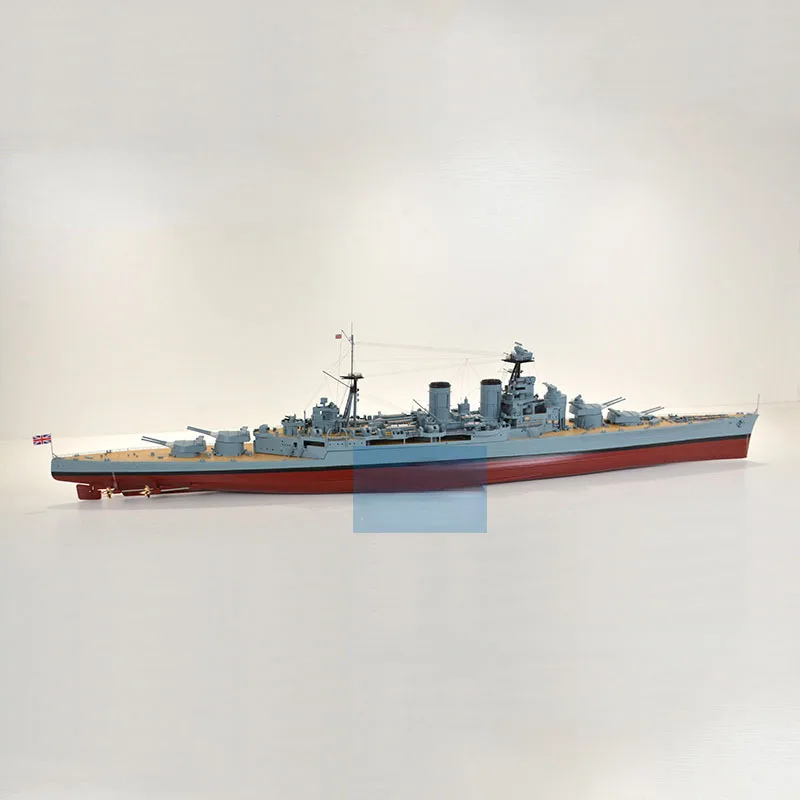 RC Finished Ship Model World War II United Kingdom Navy Battleship HMS Hood Model Large Scale Ship