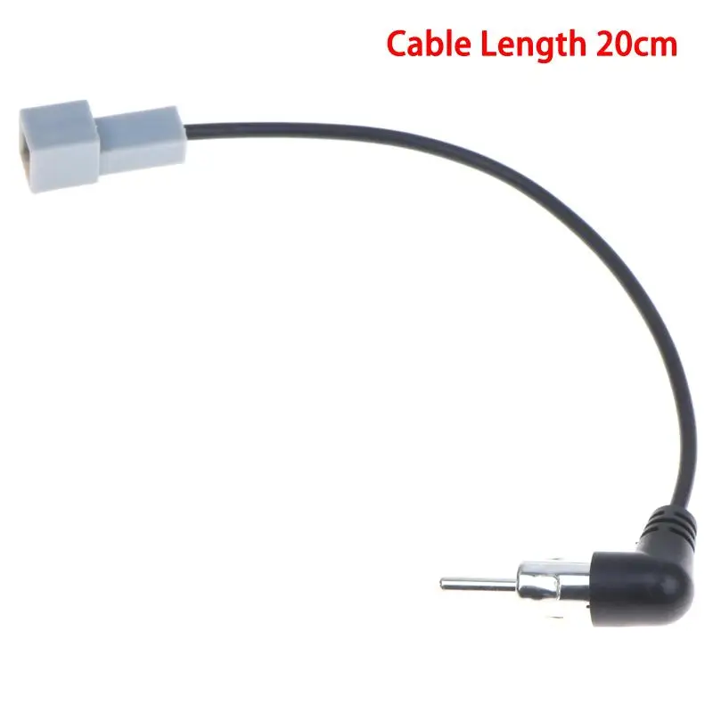 Car CD Radio Antenna Adapter Female Connector Corrosion Resistant Plug-and-play for Vehicle Exterior Stereo Upgrade Accessories