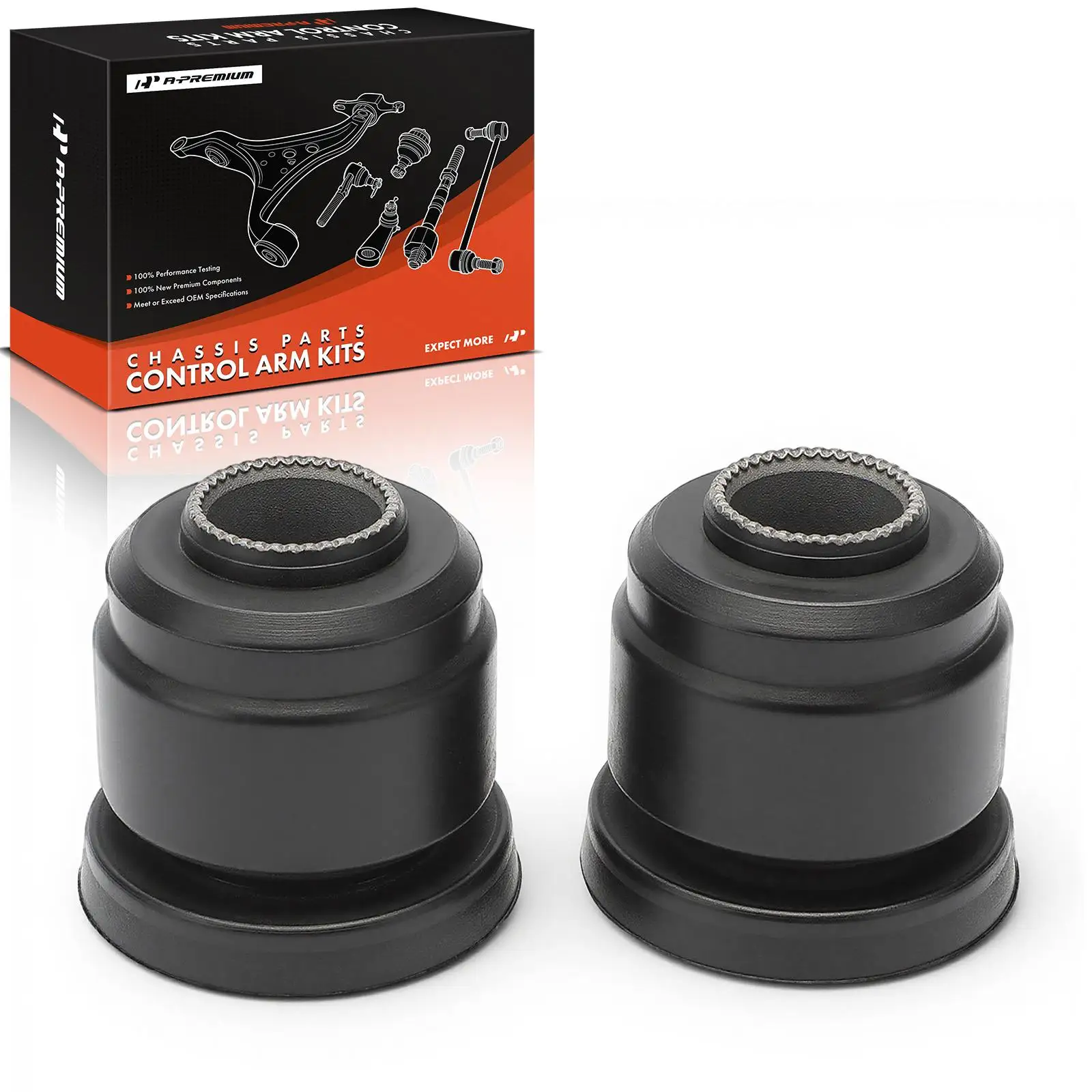 A-Premium 2x Front Upper Suspension Control Arm Bushing Kit for Nissan Pathfinder 1987-1995 Pickup 1995-1997 720 1980-1986 D21 1986-1994 Datsun 620 1978-1979