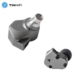 TINHiFi C2 IEM 10mm LCP Diaphragme Dynamique DD Conducteur Casque HiFi Dans L'oreille Musique DJ Bass Écouteurs 0.78mm 2Pin CNC En Métal