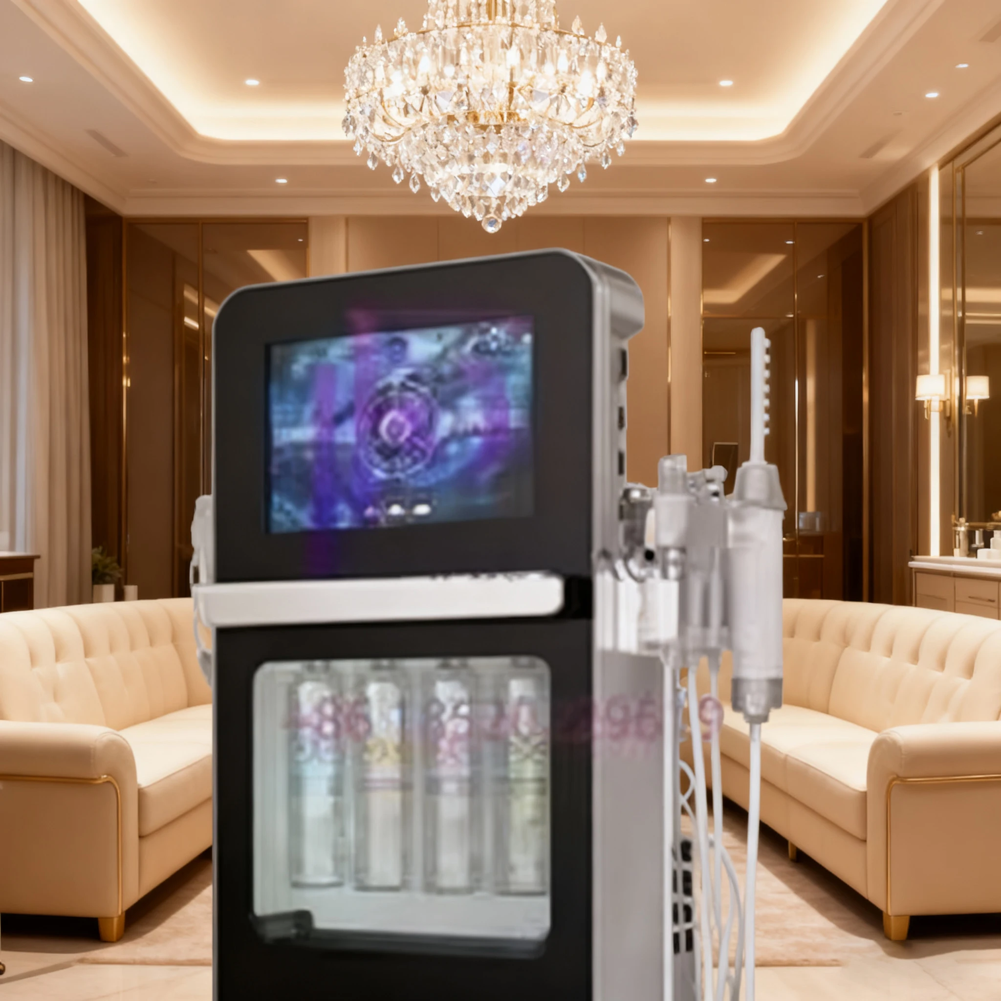 17 في 1 آلة Hydrafacial المهنية اللوازم الطبية والعلاج بالأكسجين النفاث لمكافحة الشيخوخة التطهير العميق إزالة الرؤوس السوداء