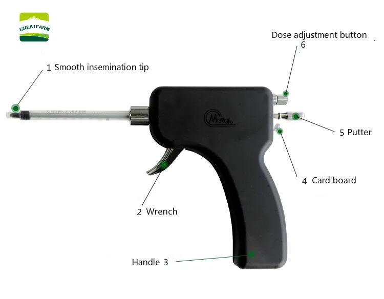 Chicken Semen Insemination Injection Veterinary Chicken Artificial Insemination Gun