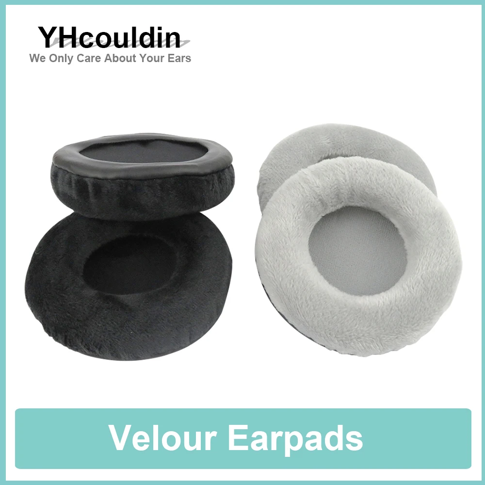 Velour แผ่นรองหูฟังสำหรับ Behringer HPS5000 HPX2000 HPX4000 BDJ1000 BH770 BB560M HPM1100หูฟัง Earcushions
