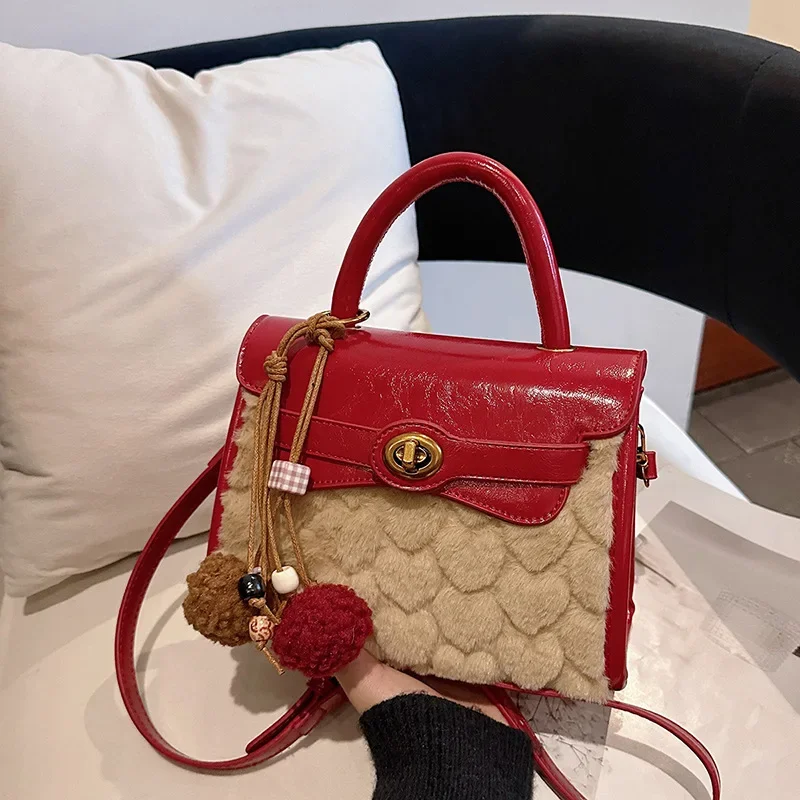 

Retro Versatile Crossbody Tote Handbag for Women Fashionable Simple Design Women's Bag