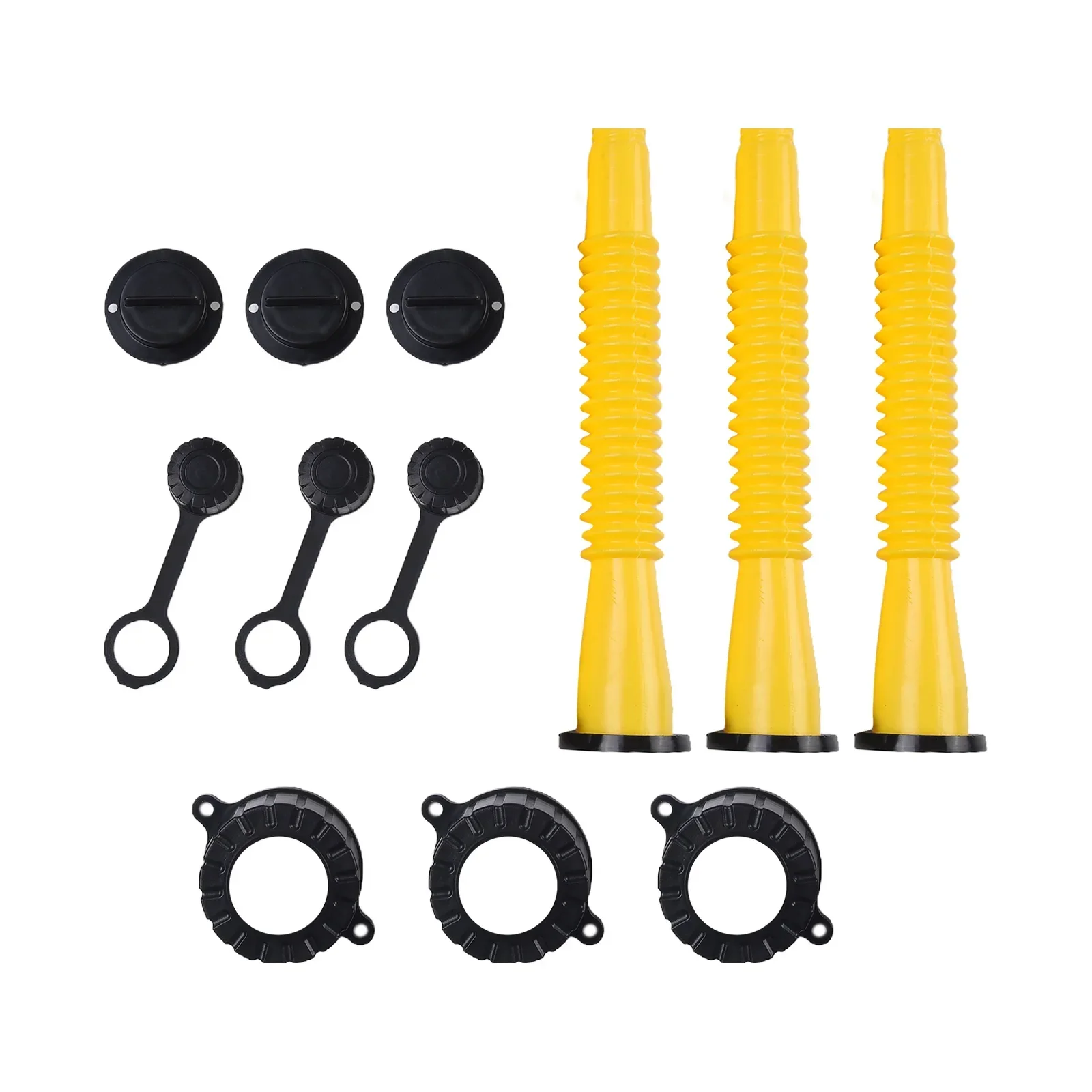 Imagem -06 - Bico Junta Bico Plug Tampa de Escape Substituição Bico & Peças Kit para Rubbermaid Kolpin Gott Pode Peças de Gás Combustível Cortadores de Grama 3