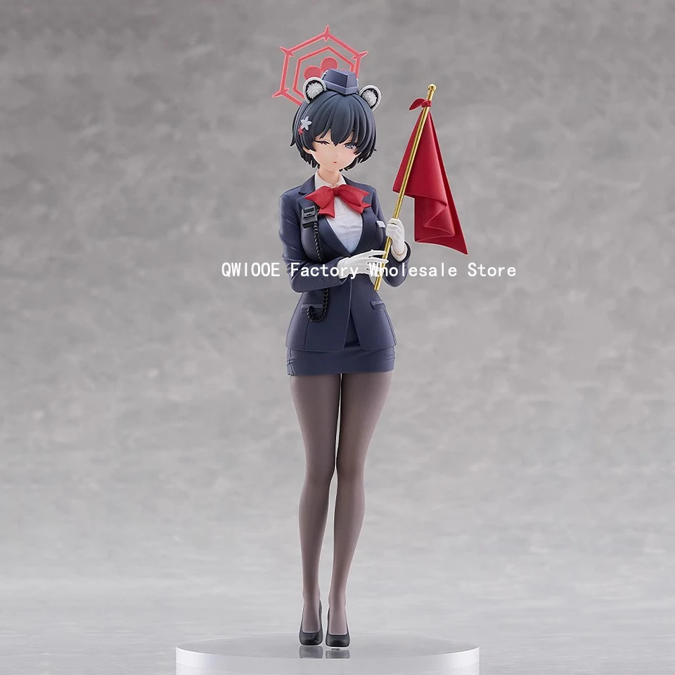 الأصلي حقيقية GSC الأزرق الأرشيف 19 سنتيمتر Haruhi Tsubaki عمل أرقام نموذج ديكور الدمى البلاستيكية تحصيل اللعب QWIOOE بالجملة