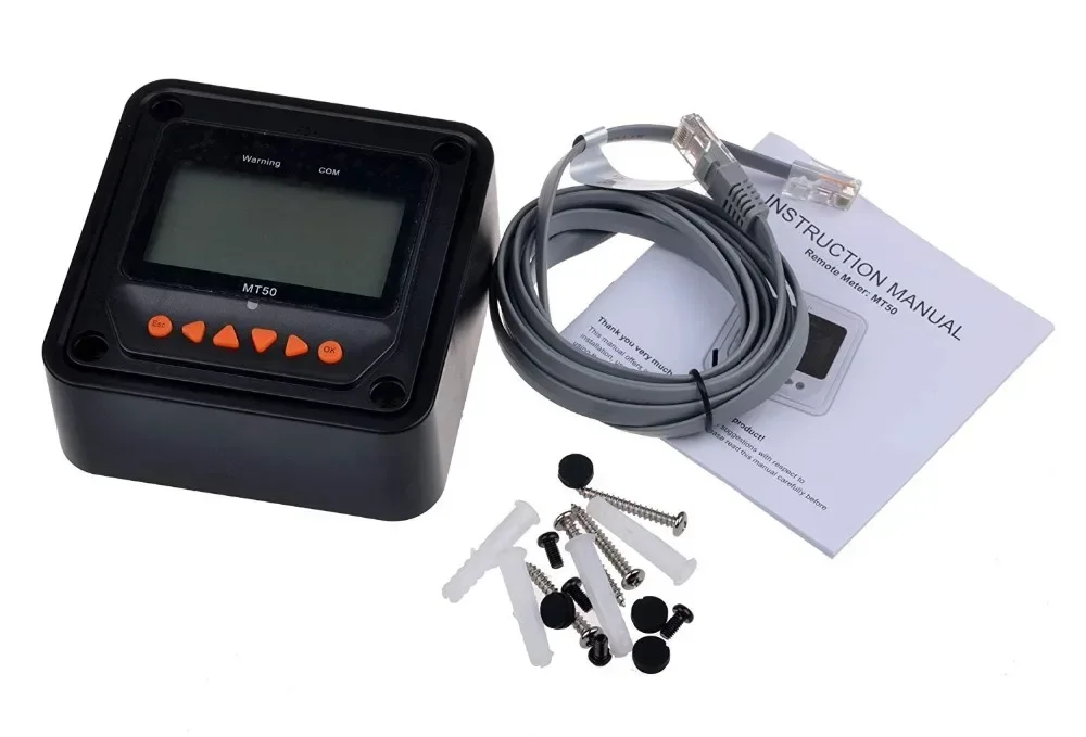 

EPever EPsolar Remote Meter Display MT50 for MPPT Solar Charge Controller (Tracer Series) Remote Meter