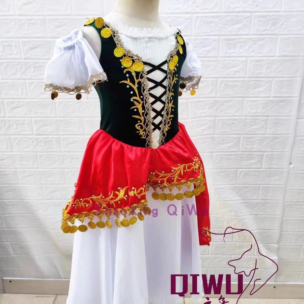 

Newly launched Amy Slada green tutu TUTU professional competition customization