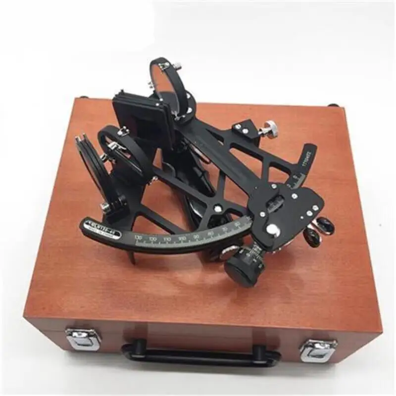 

Marine sextant GLH30-40, wooden box packaging, full copper strip light, copper strip light, copper strip light