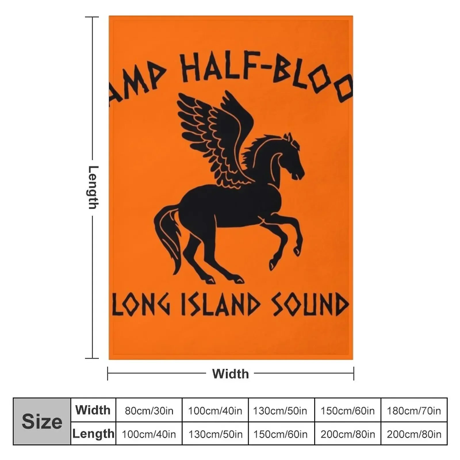 New camp half blood long island Throw Blanket Thermals For Travel Bed linens blankets ands Beautifuls Travel Hairys Blankets