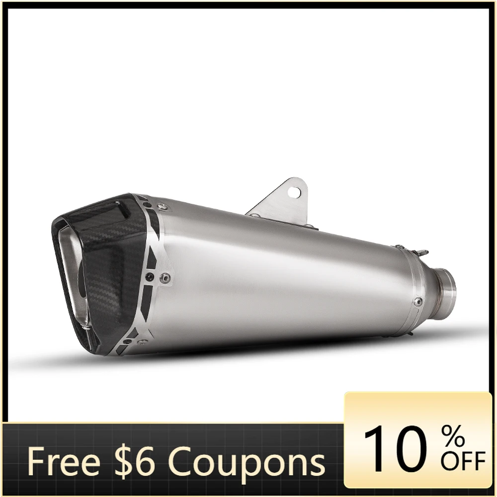 

STLF 51mm Motorcycle Extract Modify Motocross Exhaust Muffler CH-universal Muffler Motorcycle Exhaust