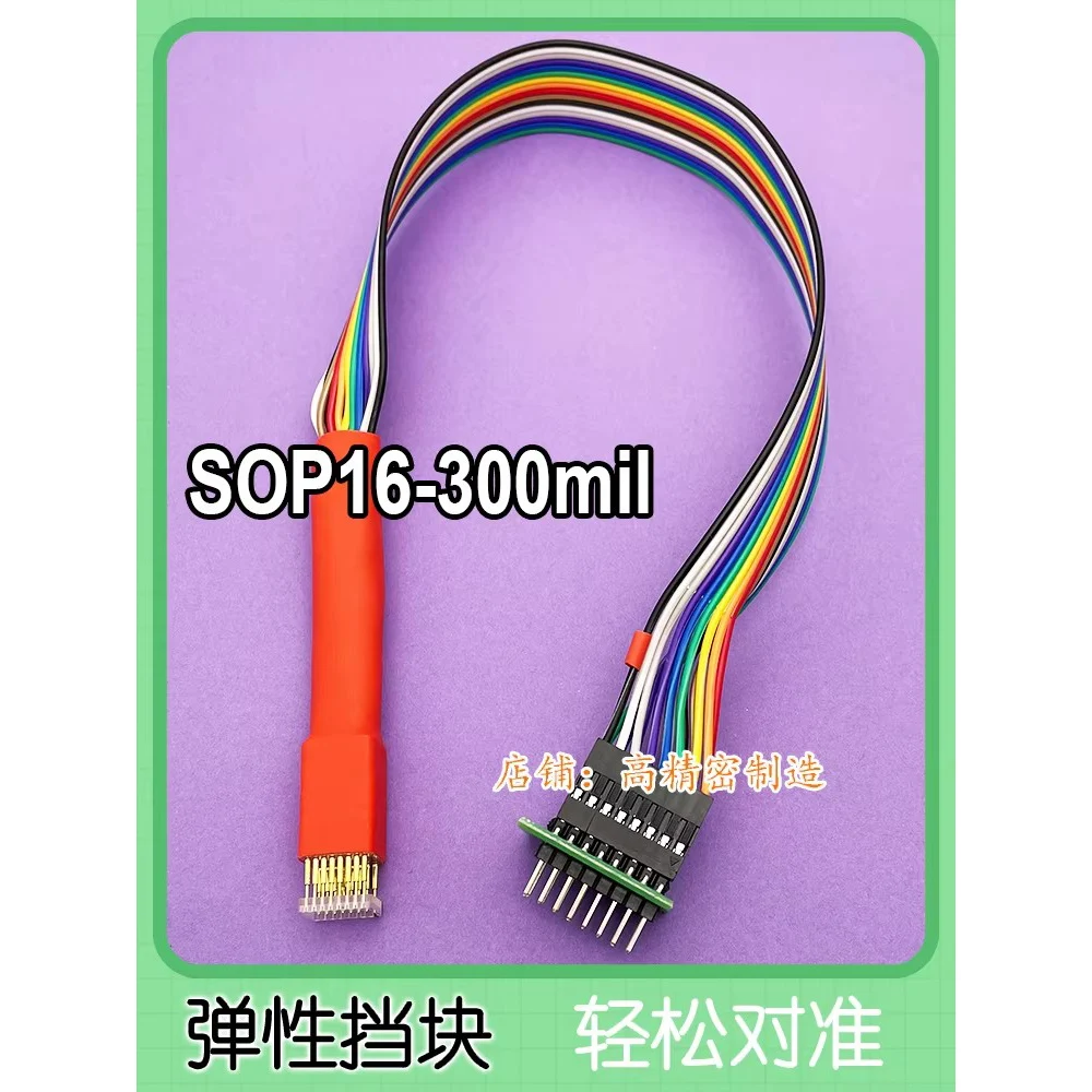 Chip Soic16 Sop16 Sop18 Burn-in Test Pin Probe Spring Pin Pitch 1,27