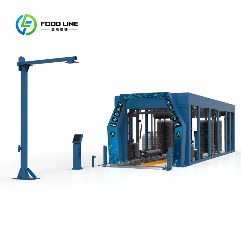 Hot Sale CE Certificate American Tunnel Brush Touchless Automatic Car Wash Machine for Car Wash Customized