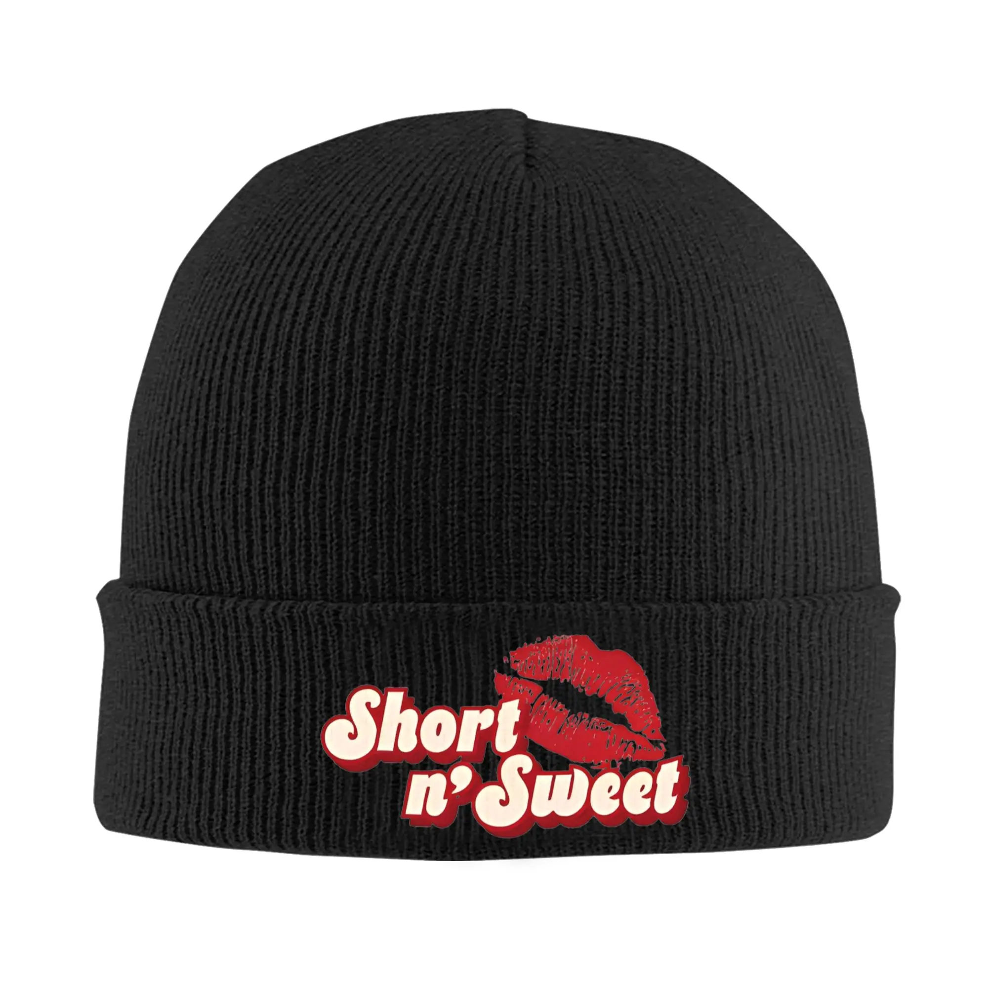 

Sabrina Carpenter Short N' Sweet Album вязаная шапка шапки осенне-зимняя шапка теплая акриловая повседневная туристическая кепка для мужчин и женщин подарок на день рождения