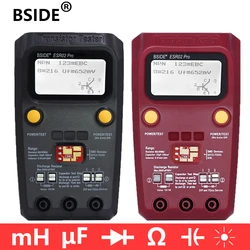 Transistor multiuso mos/pnp/npn smd teste multímetro diodo triode capacitância resistor medidor lcd lcr medidor esr02pro