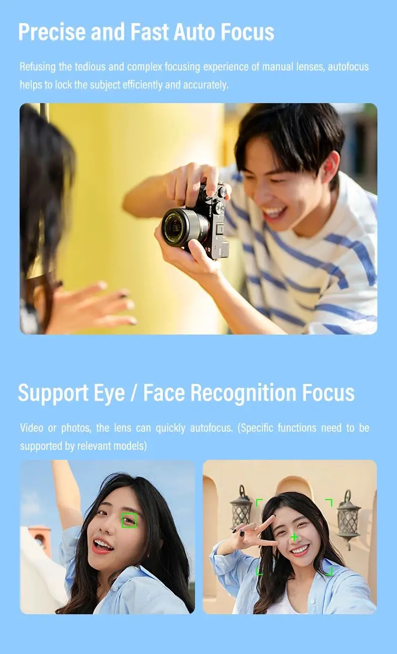 Viltrox 20 مللي متر F2.8 التركيز التلقائي كامل الإطار عدسة زاوية واسعة للغاية لسوني E-mount لعدسة كاميرات Nikon Z Mount