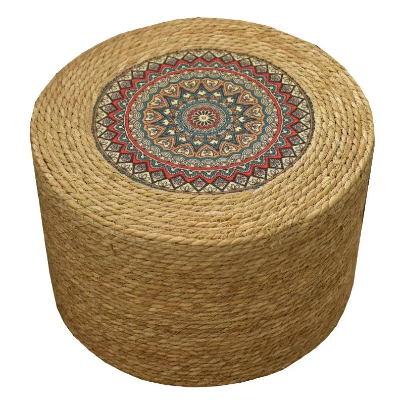 

Thickened Cushion Guesthouse Living Room Low Stool Balcony Lounge Tea Table Bench Entryway Shoe Bench Cozy Relaxation Seat