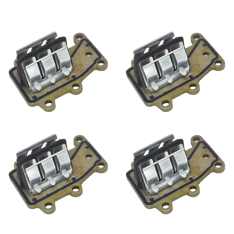 4X REED VALVE ASSY 6E8-13610 For Yamaha 15HP Outboard Engine Boat Motor Aftermarket Parts 6E8-13610