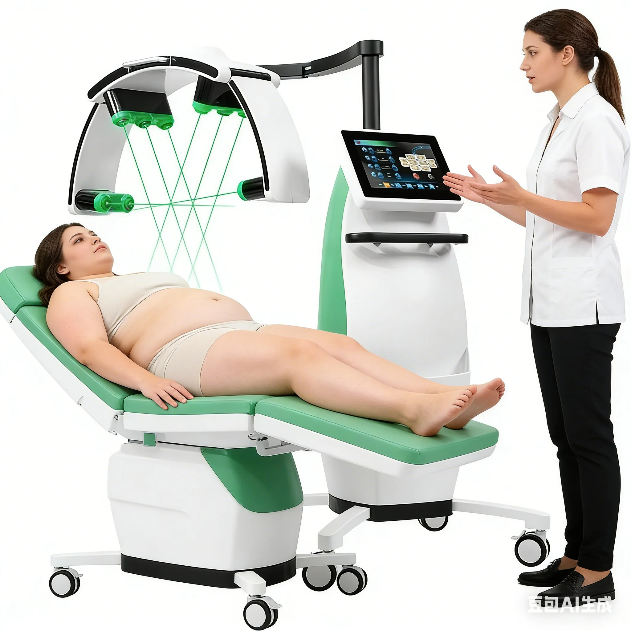 

SLyric 10D Emerald lose Weight Machine 532nm Green LightBurn Fat Body Slimming Body Shaping Beauty SPA Machine