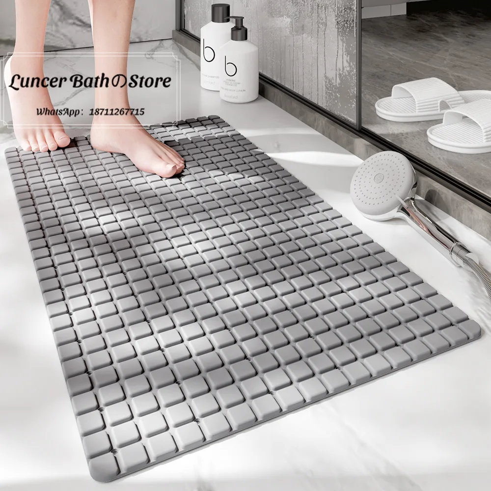 Dajiang toilet massage suction cup floor mat, household toilet bath shower mat bathroom bathtub non-slip foot mat