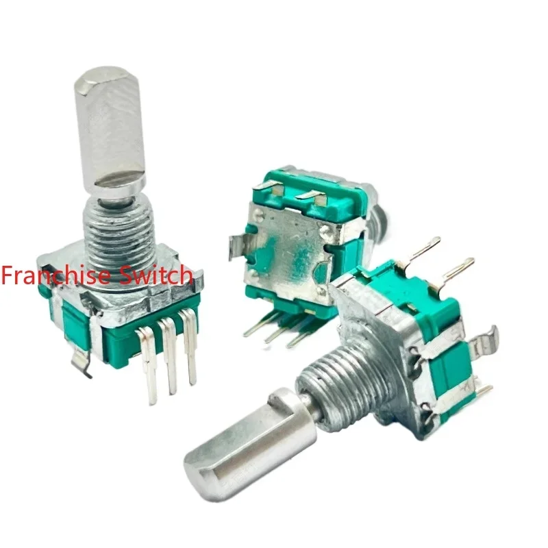 

5PCS DC11B2022418-HGG Encoder With Switch 20positioning 20pulse Shaft Length 20mm Half