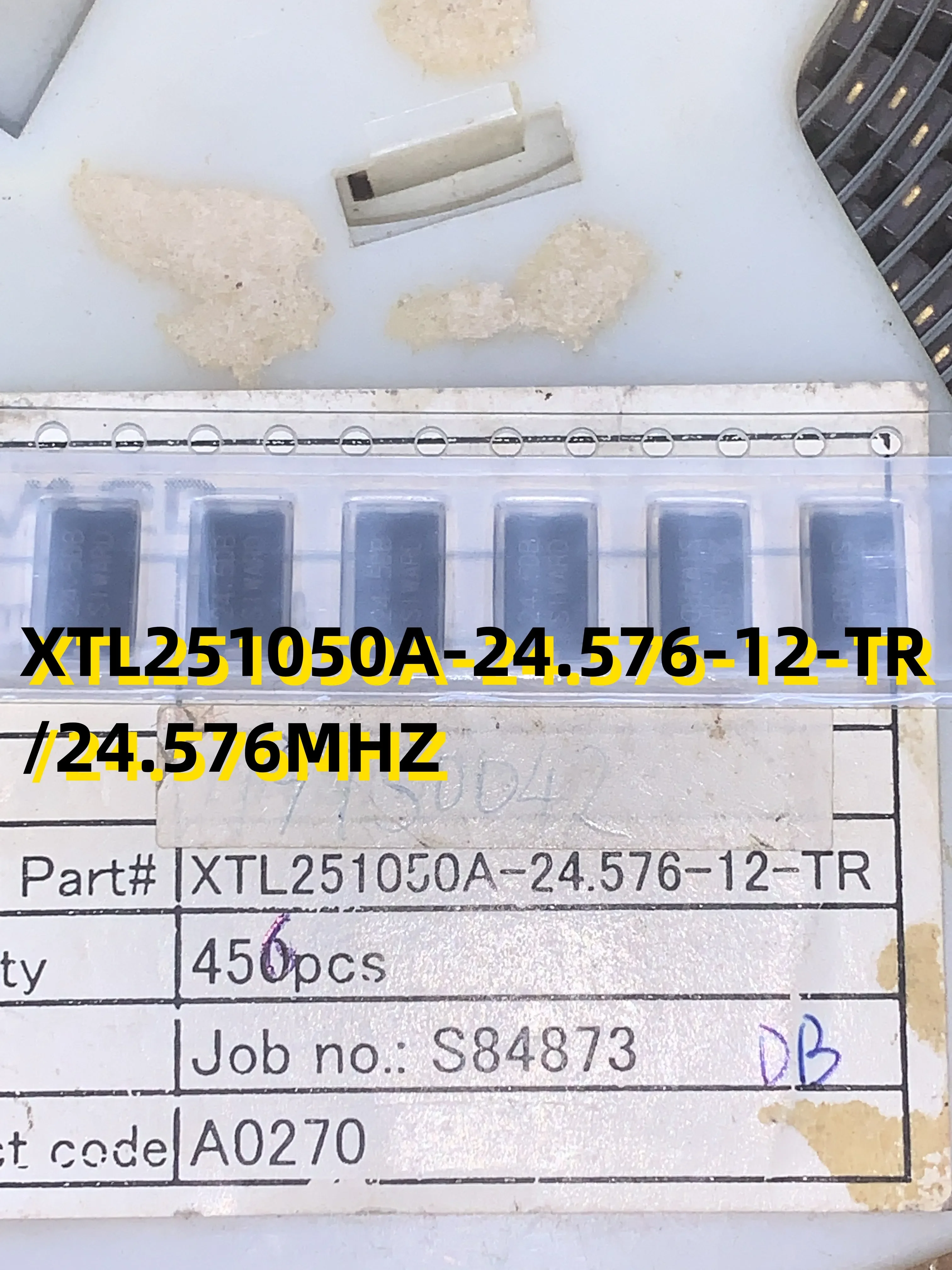

10pcs XTL251050A-24.576-12-TR /24.576MHZ