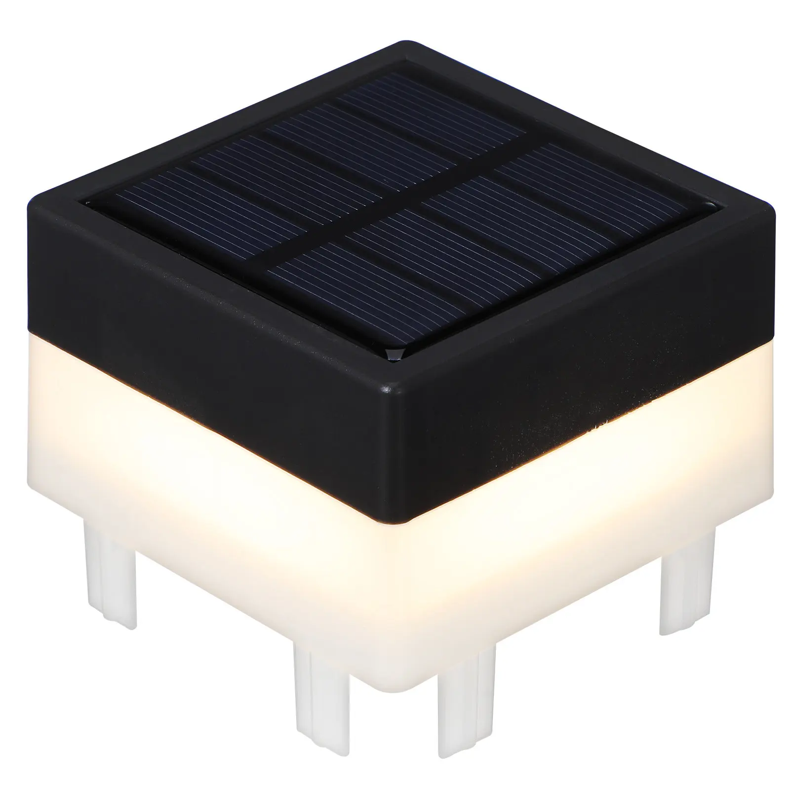 Solar Post Cap Light Fence Lights LED for outside Outdoor Waterproof Pillar Powered