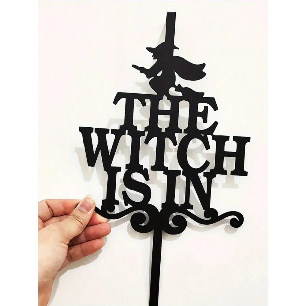 Metal Over The Door Wreath Hanger Hook, Halloween Witch Decor for Front Door Hanger, Thanksgiving Christmas Wreath Holder