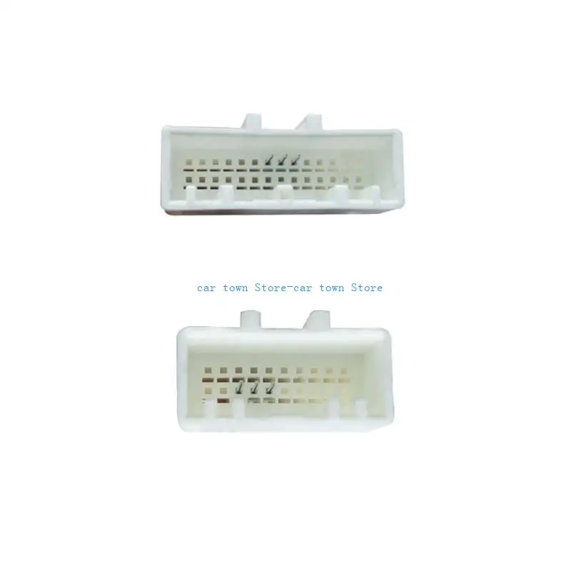 RXJE FOR-TOYOTA POWER SALEGENSO CONECTOR 16 pinos Receptor arnês elétrico Receptor instalação estéreo Codificada pelos