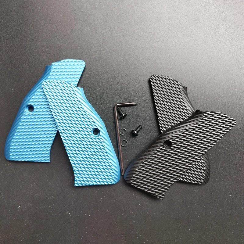 5 Colors CNC Aluminium Alloy CZ75 Handle Grips for CZ 75 Full Size, SP-01 Series Shadow 2 75B BD,Replace Accessories Parts