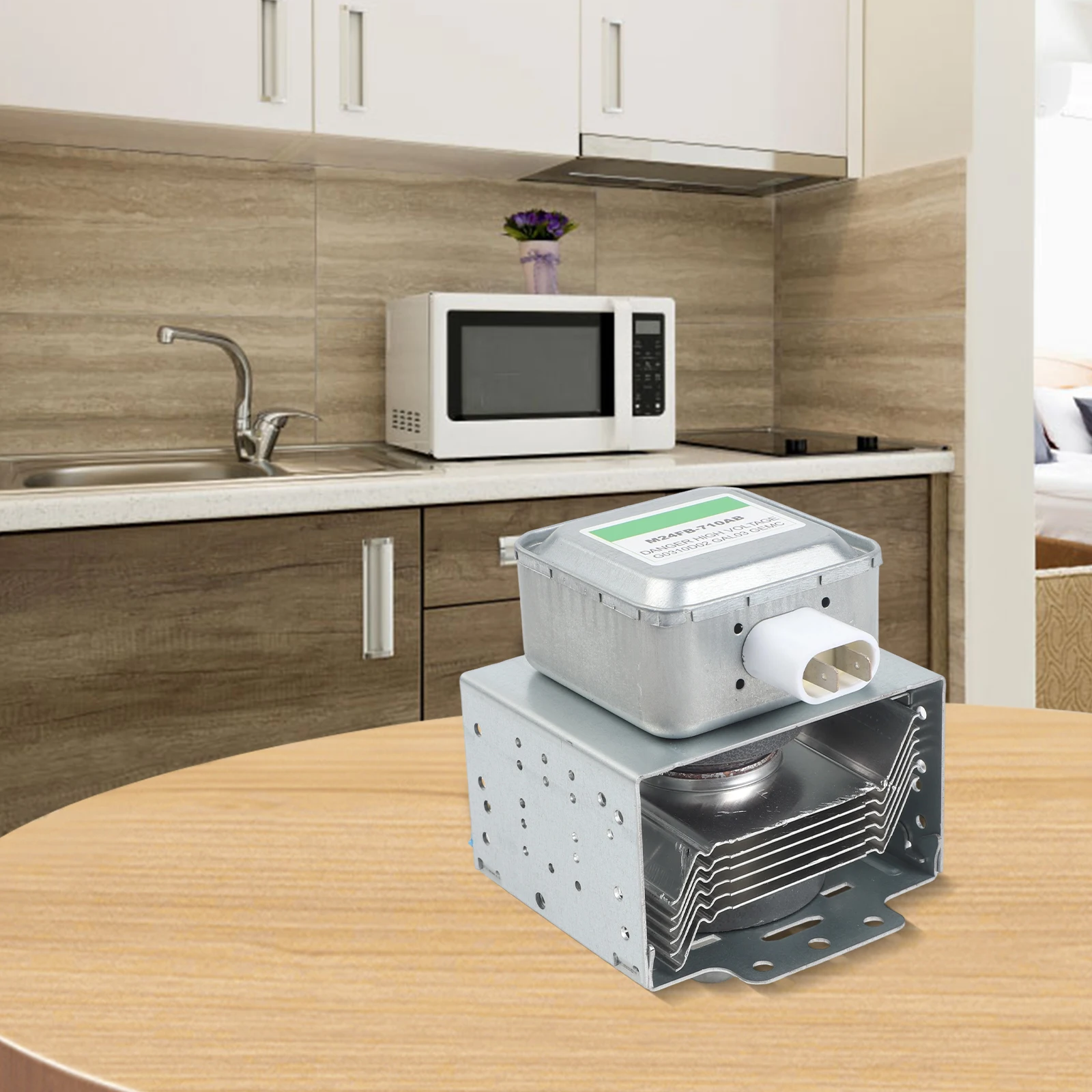 

Magnetron Transmitter M24FB-710AB Magnetron Compatible With Six Holes Enhances Functionality For Galanz Microwave Oven