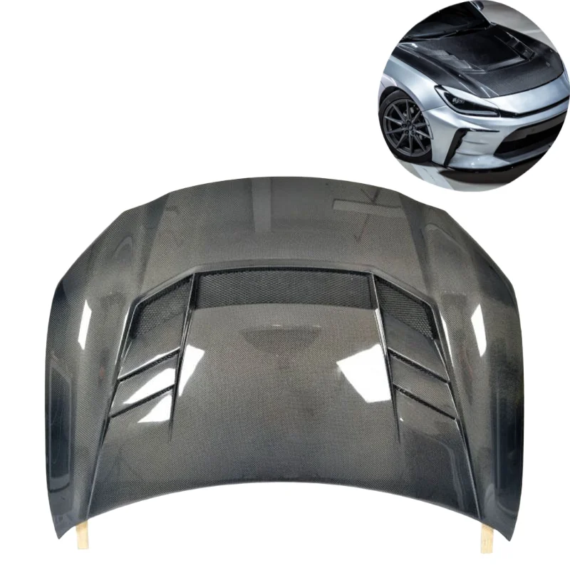 

For Subaru BRZ for GR86 Real Carbon Fiber Engine Hood Bonnet Cover New Condition