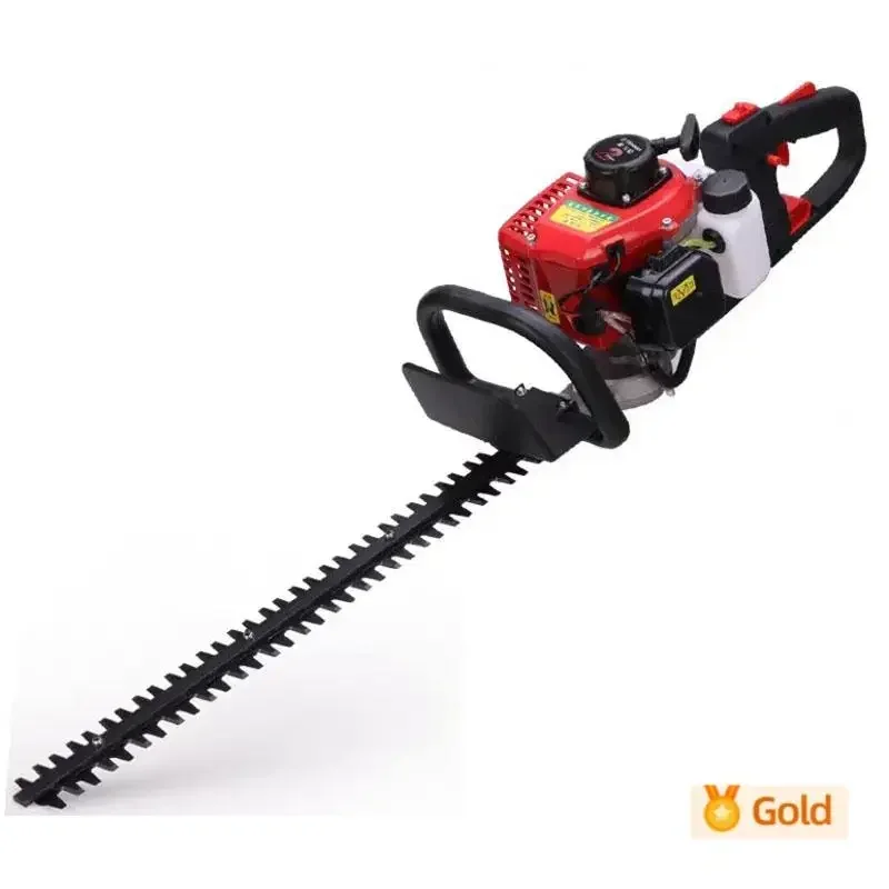 Two-Stroke Gasoline Double-Blade Light Hedge Trimmer Tea Tree Trimmer Backpack Garden Thick Branch Trimmer Electric Tools 68CC