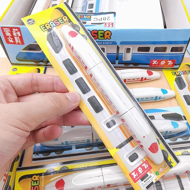 Креативный мультяшный милый высокоскоростной ластик в форме направляющей, мягкий ластик с двойной головой, съемный ластик, студенты, школьные канцелярские принадлежности, подарки