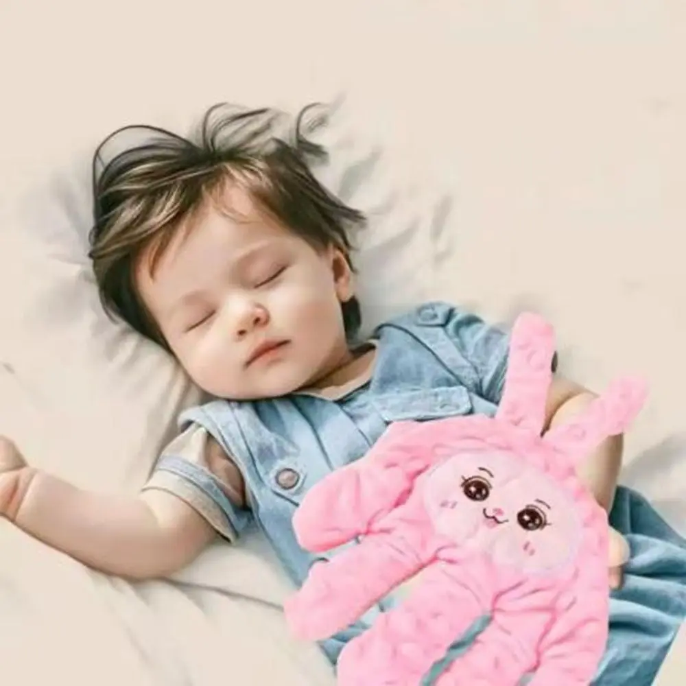 Guante de mano automático de algodón para pacificar, Control remoto, ajustable, calmante para bebé, juguete para dormir, cómodo, ayuda para dormir para bebé, palma