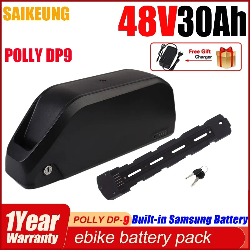 48V 30ah Rechargeable Electric Bike Hailong Polly DP-9 48v 60ah Battery 48V 2000w 20ah 24 40ah 50ah Scooter 1000wLithium Battery