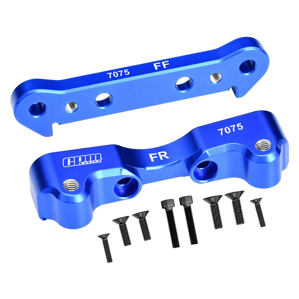 GPM Metalen Front Lower Suspension Arm Mount ARA330555 + ARA330556 voor ARRMA 1/5 KRATON OUTCAST EXB AVC V2 8S RC Auto Monster Truck