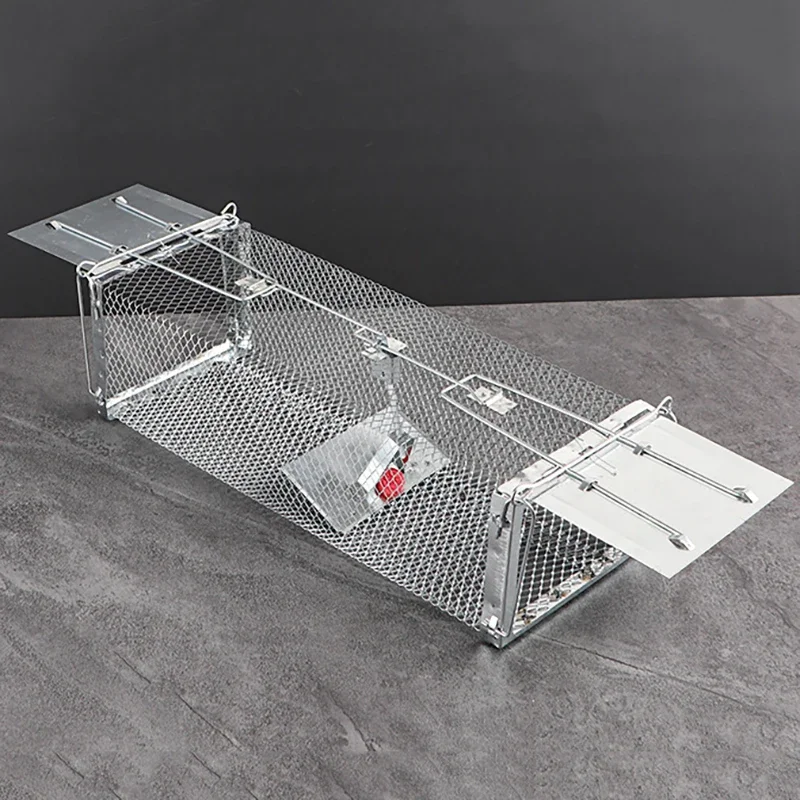 Iron Cage Rat Traps for Large Rats; Humane Capture and Automatic Indoor Use in Homes.