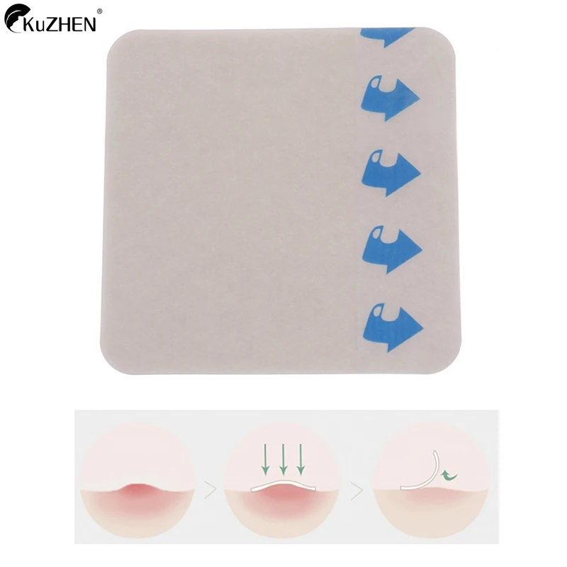 

1Pcs Hydrocolloid Adhesive Dressing Wound Dressing Sterile Highly Absorbent Light Exudate Wound Care Healing Pads