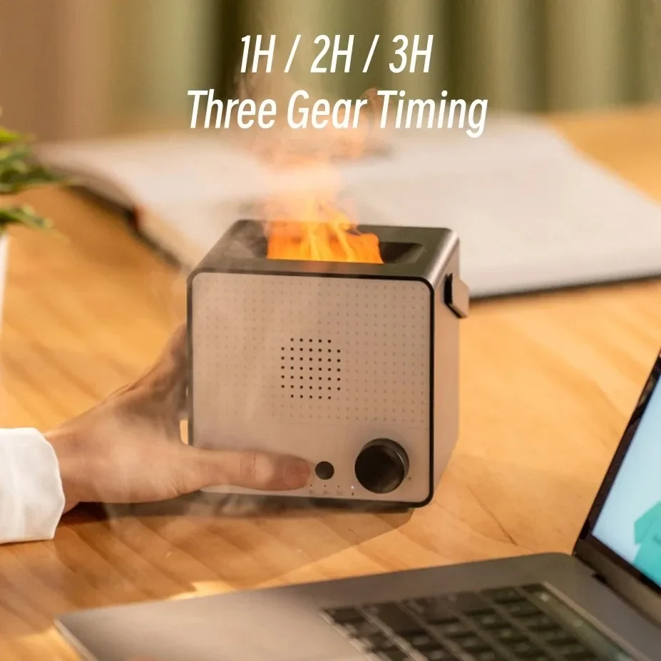 موزع روائح عطرية بلوتوث لاسلكي ملون - موزع عطور ذكي ومرطب للمنزل وغرفة النوم والسيارة