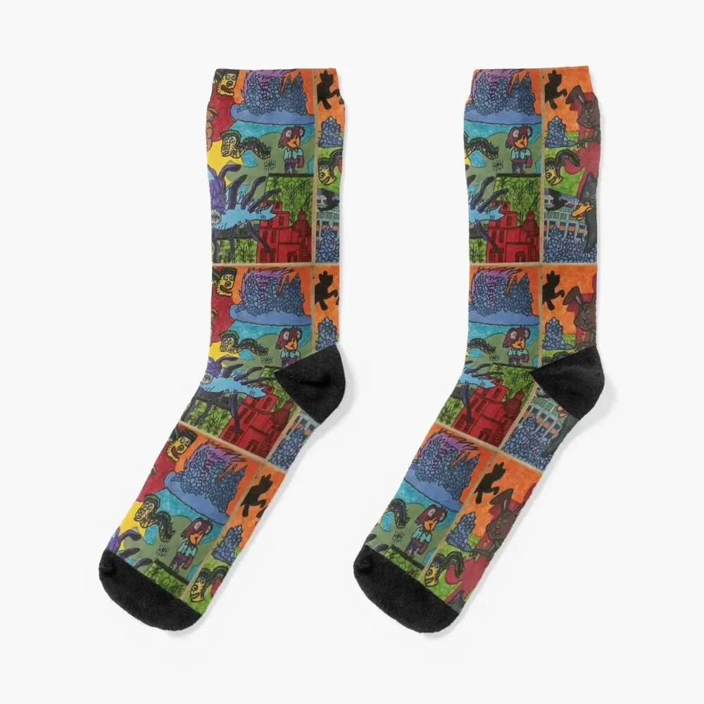 

Animal Hybrids / Outlandish Creativity Socks hiking kids crazy Men Socks Luxury Brand Women's