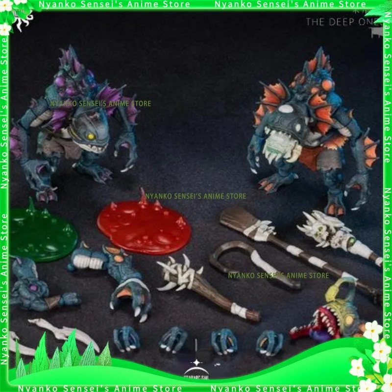 

In Stock STARARC TOYS Rationality Zero The Deep Ones Orange/Red/Purple/Green 13cm Action Figure Anime Model Toy Gift Collectible
