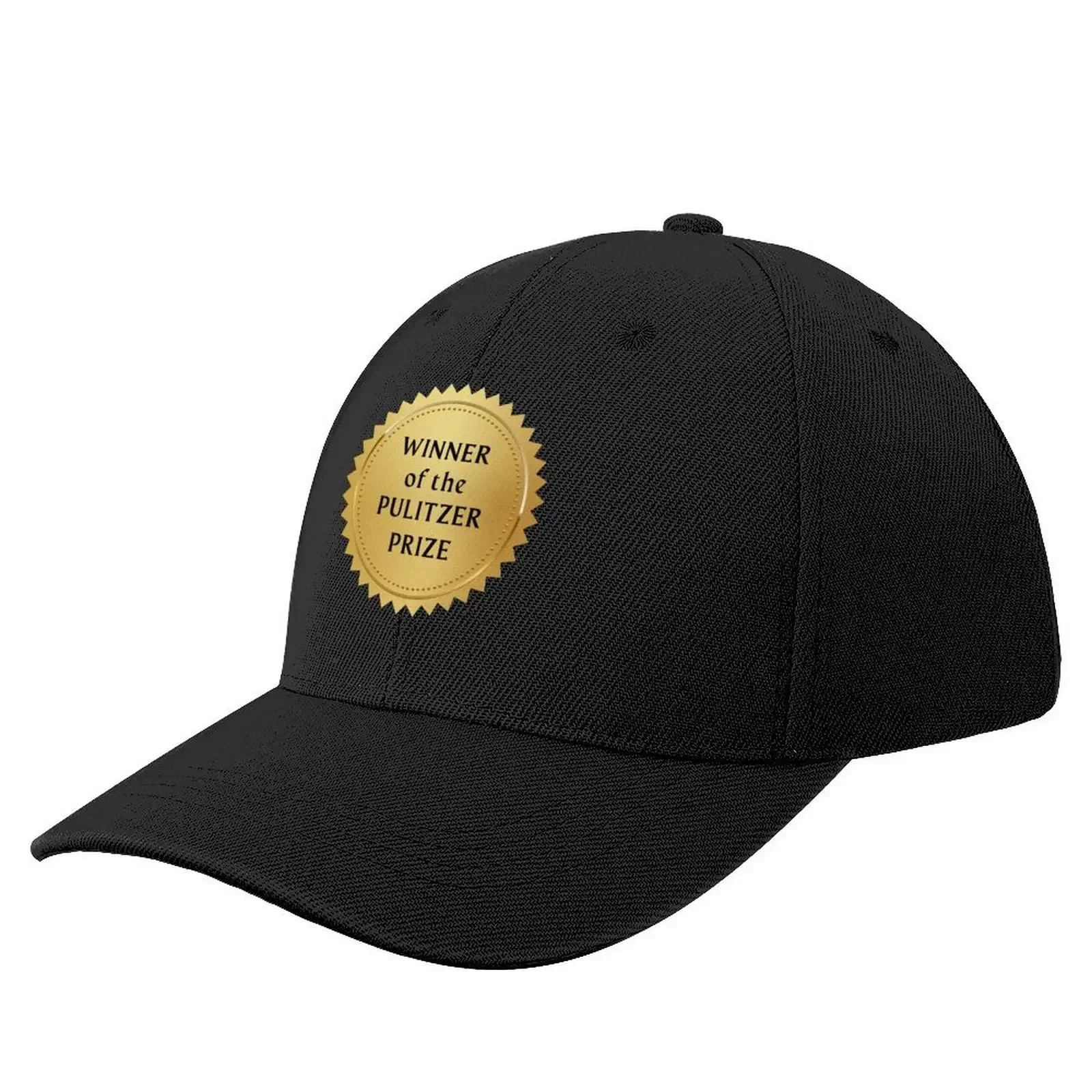 Winner Of The Pulitzer Prize Golden Stamp Baseball Cap fashionable Rave Women's 2025 Men's