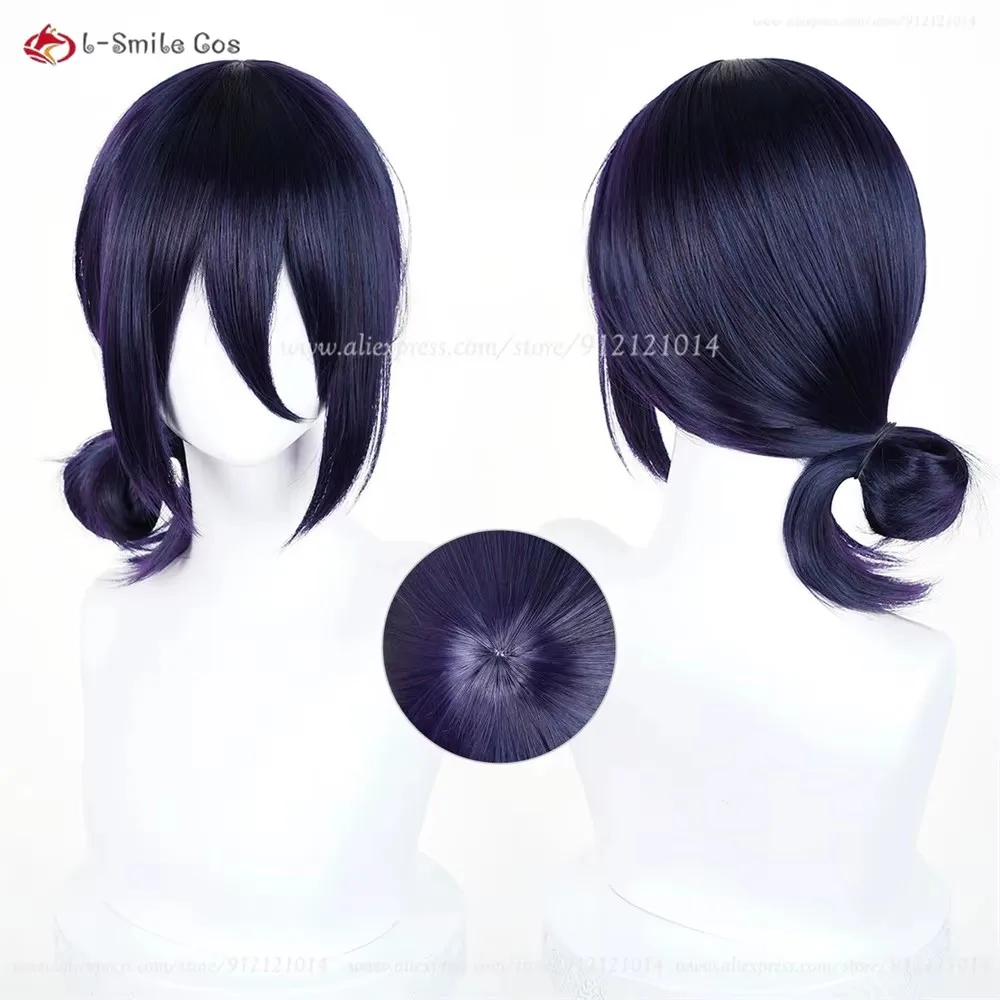 アニメ Rezee コスプレウィッグ 45 センチメートル紫ウィッグ