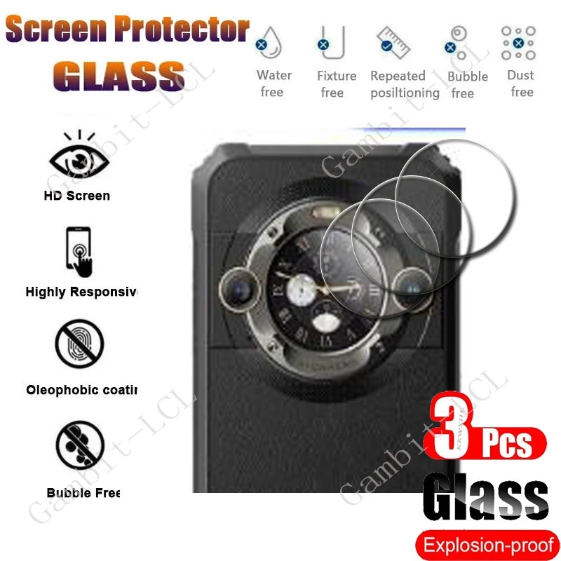 3PCS For Blackview BL9000 Camera Lens Protector BACK Screen Protective Tempered Glass ON BlackviewBL9000 BL 9000 Cover Film