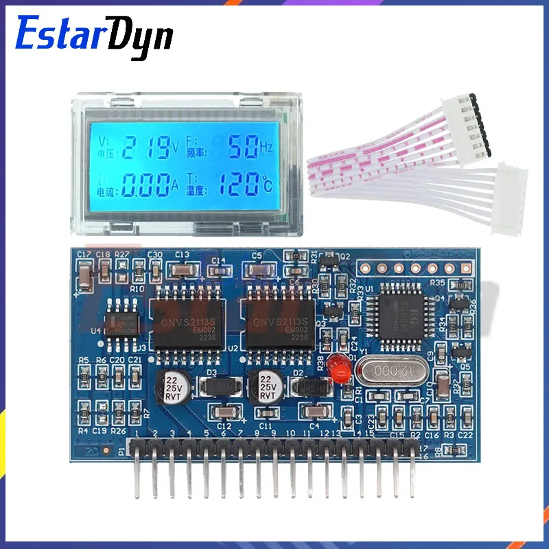 Estardyn 5V DC-AC Pure Sine Wave Inverter SPWM Driver Board EGS002 12Mhz Crystal Oscillator EG8010 + IR2113 Driving Module LCD