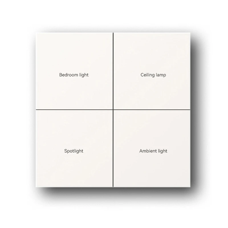 

2022 New Zigbee Wireless Switch for Smart Home Automation with Control & 250v Max Voltage 10a Max Current