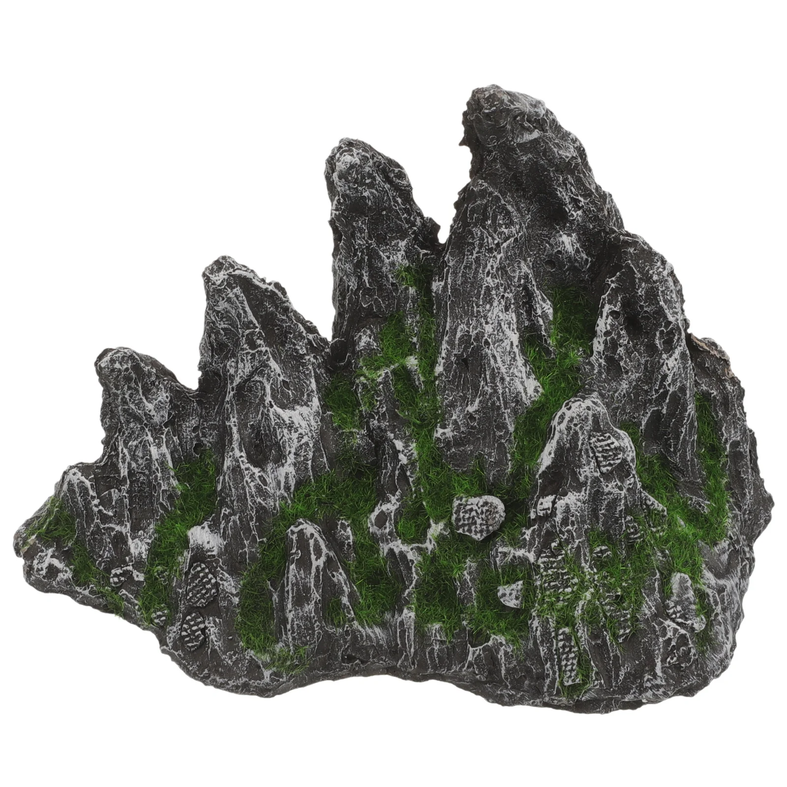 

Simulation Mountain For Fish Tank Realistic Aquarium Rockery Decor, Fish Hide Cave, Large Tall Landscaping