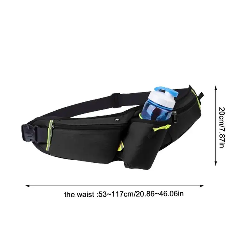 Sports Fanny Pack Water Bottle Elastic Waterproof Mobile Phone Bag Mobile Phone Fitness Bag Water Bag Backpack Outdoor Run Gear